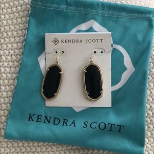 Kendra Scott Elle Earrings-Black